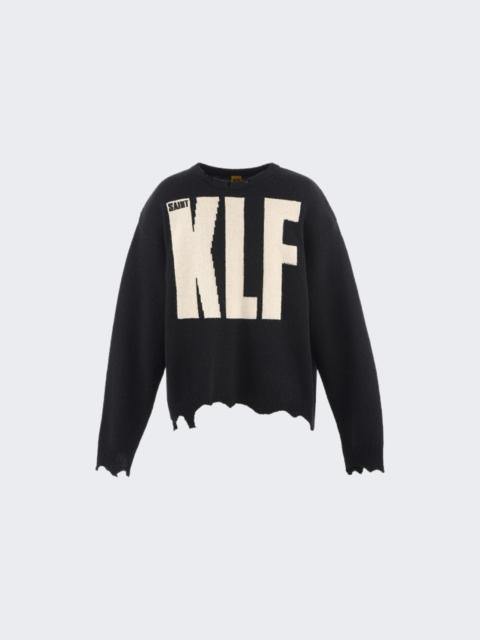 SAINT M×××××× X The Klf Sweater Black