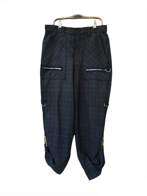 Other Designers Hype - Seditionaries Punk Bondage Buckle Plaid Design Pants