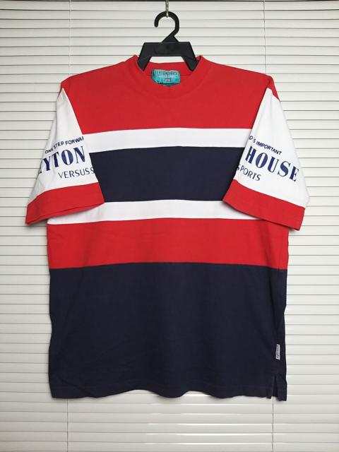Other Designers Sports Specialties - RACING🔥🔥LEYTON HOUSE VERSUS SPORTS STRIPE T SHIRT.