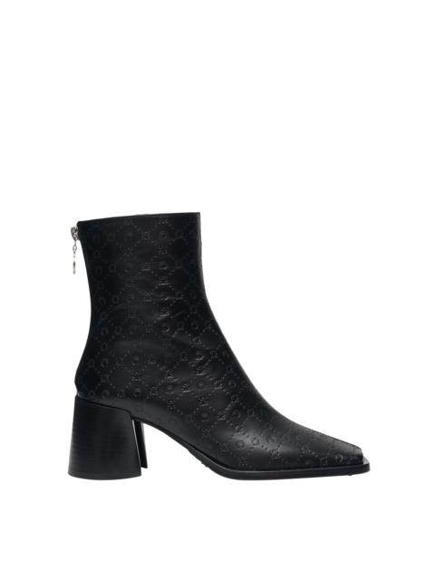 Marine Serre Embossed Leather MS Boots