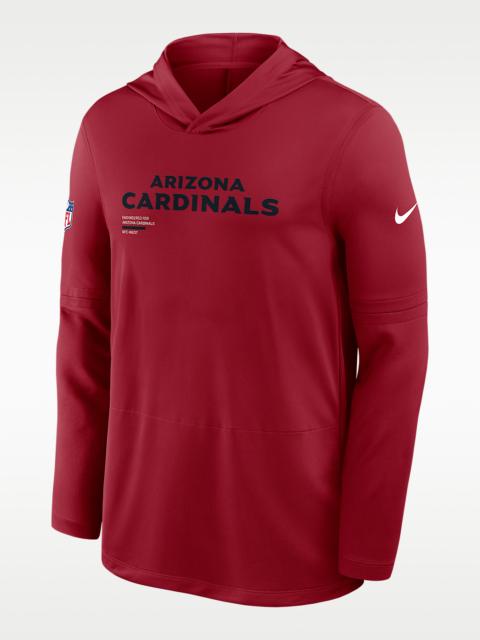 Nike Arizona Cardinals Pure Fury Sideline Men's Nike Dri-FIT NFL Long-Sleeve Hooded Top
