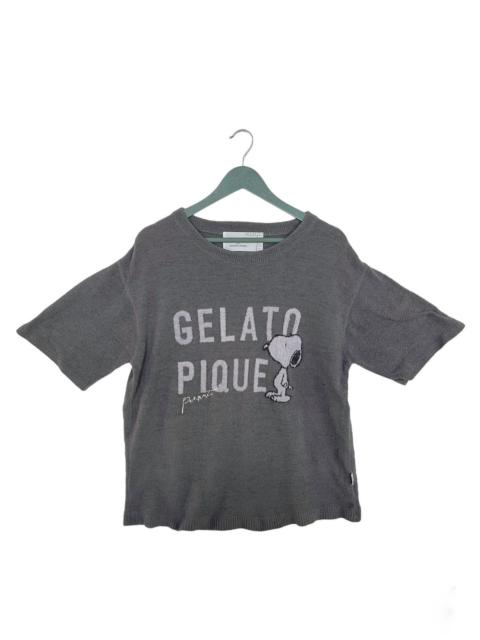 Other Designers Designer - Peanuts Meets Gelato Pique Fleece Shirt