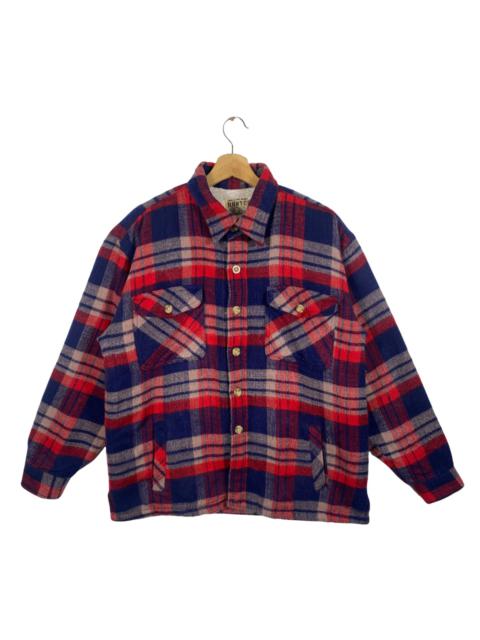 Other Designers Vintage - Vintage 90s Crescent Max Hunter flannel Button