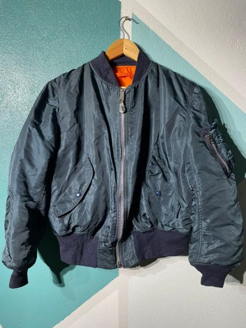 Other Designers Vintage - ACCEPT OFFER‼️Alpha Industries nylon green bomber