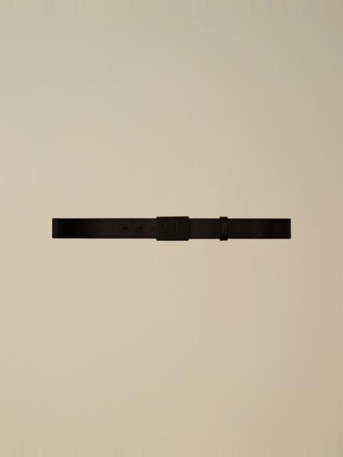 C.P. Company Leather Buckle Logo Belt