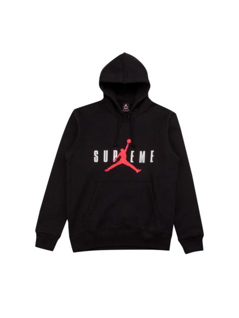 Supreme Supreme x Jordan Hooded Pullover 'Black'