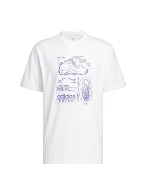 adidas adidas Kobe Crazy 1 T-Shirts 'White' IA3264