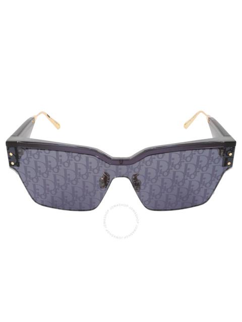 Dior Dior DIORCLUB M4U Blue Mirror Shield Ladies Sunglasses CD40090U 90X 145