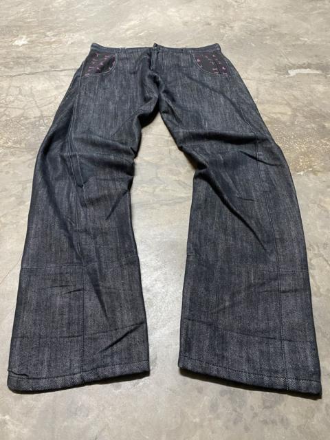 Other Designers Japanese Brand - Flare Jeans Japan Tarnish & Twist Baggy Loose Denim
