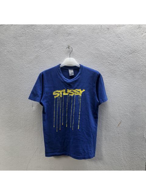 Other Designers Vintage - Vtg Stussy paint fall tee