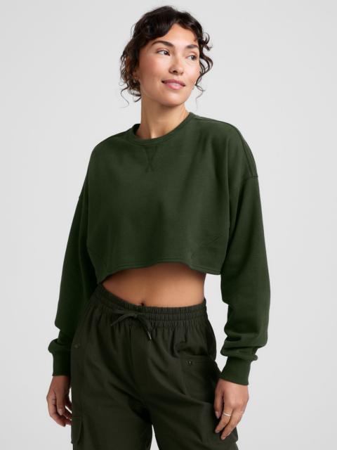 BEYOND YOGA LuxeFleece Cropped Sweatshirt