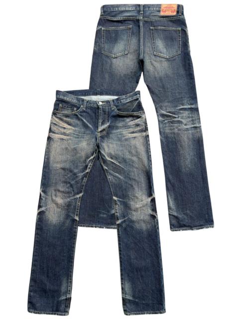 Other Designers Vintage Takeo Kikuchi Mudwash Distressed Denim Jeans 34x32