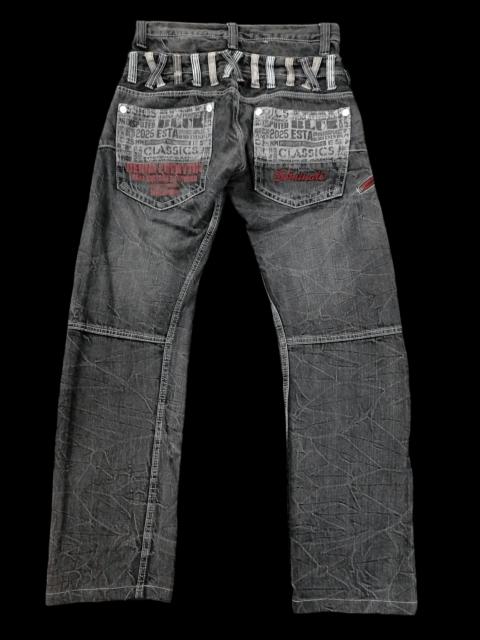 Other Designers Japanese Brand - 🔥Insane🔥Dominate Double Waist Mudwash Jeans