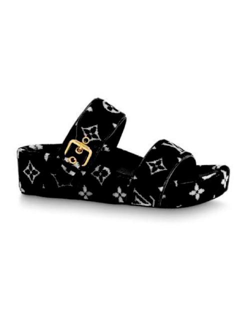 Louis Vuitton Authentic Louis Vuitton New LV JUMBO FLATFORM MULE