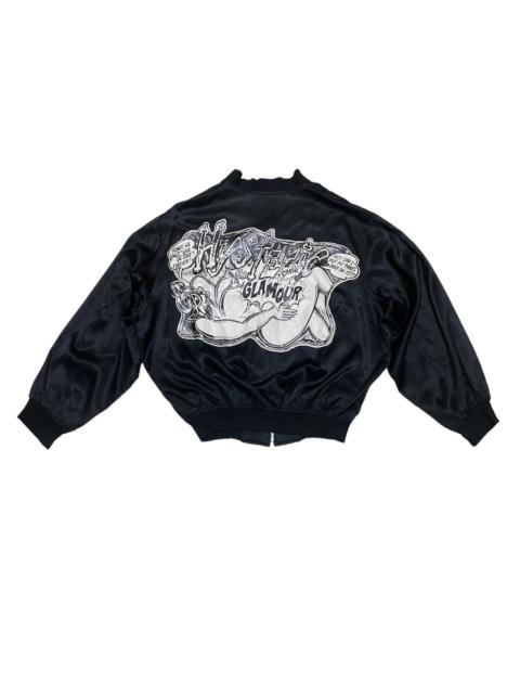 Other Designers Vintage - VTG 80’s Hysteric Glamour Bomber Jacket Naked “Live On Love”