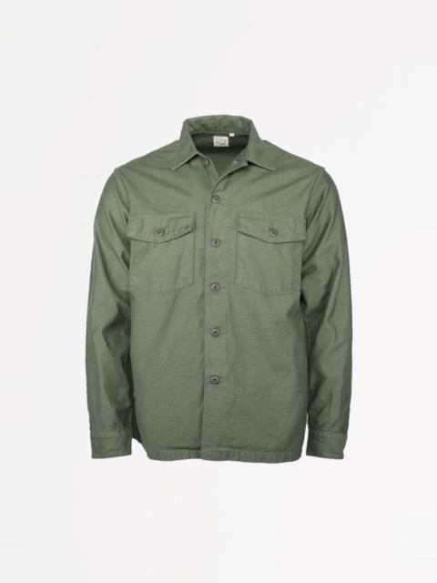 orSlow US Army Fatigue Shirt - Green