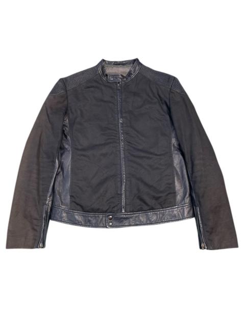 Other Designers KMRii - Quattrocchi Biker Leather Jacket