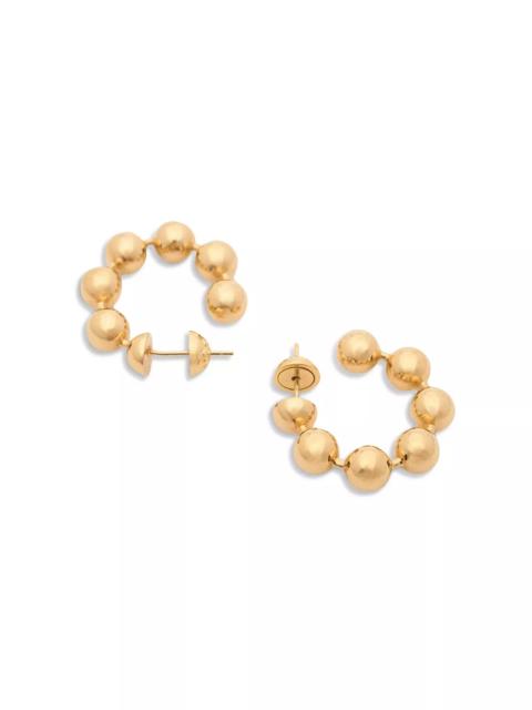 maje Cascade Hoop Earrings, 1" diameter