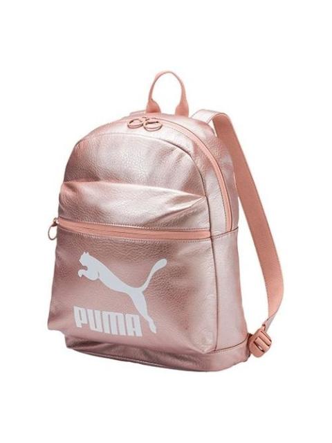 PUMA (WMNS) PUMA Prime Metallic Backpack 'Pink White' 075164-01