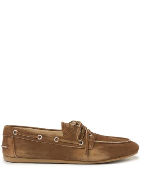 Miu Miu Miu Miu Women Suede Leather Loafers