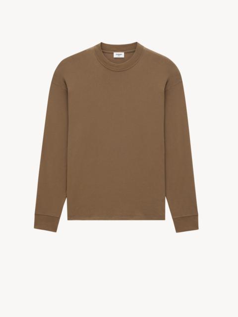 SAINT LAURENT LONG SLEEVES T-SHIRT