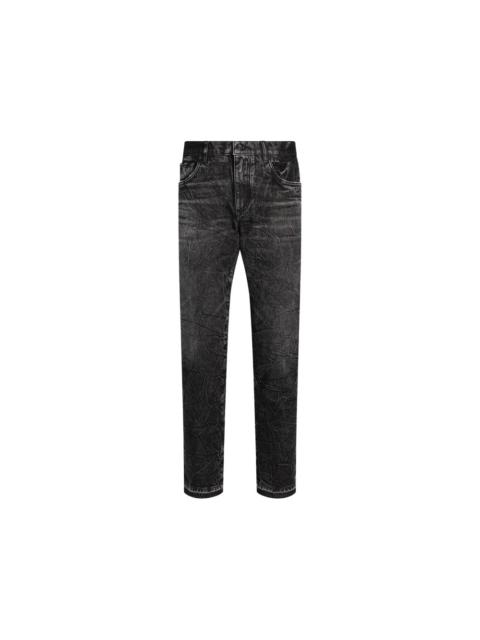 Dolce & Gabbana Dolce & Gabbana Black Denim - Slim-Fit Jeans Men