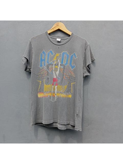 Madeworn AC DC band t shirts vintage