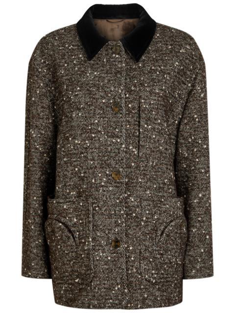 BLAZÉ MILANO Blaze Milano Clelia Speckled Bouclé Jacket