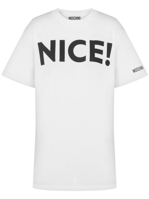Moschino T-SHIRT 'NICE!' MOSCHINO