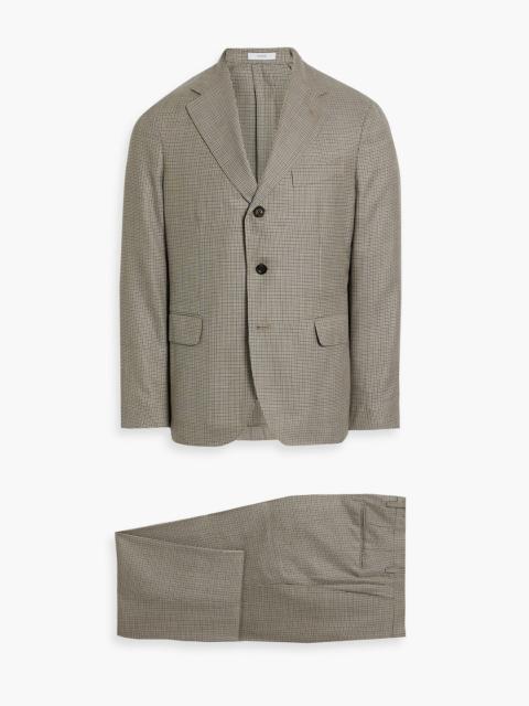 Other Designers Houndstooth wool and silk-blend suit