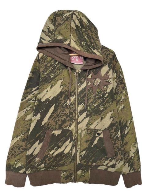 Other Designers Y2k Volcom Camo Bondage Zipup Baggy Hoodie