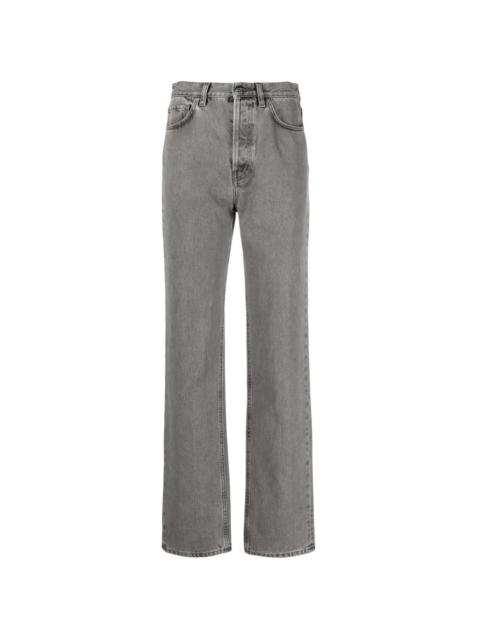 TOTEME mid-rise straight-leg jeans