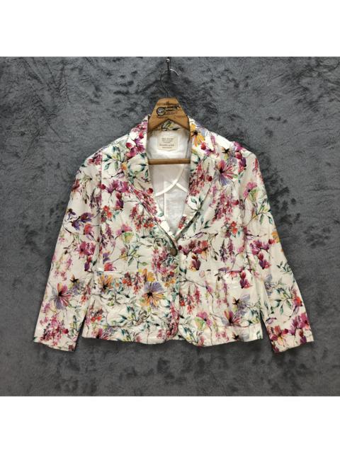 Other Designers Zara - ZARA GIRLS FLORAL SUIT JACKET / BLAZER #5608-200