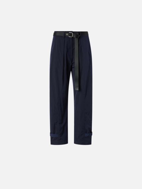 PINKO LOOSE-FIT TROUSERS WITH BELT