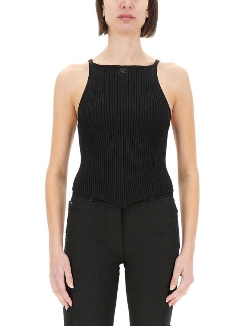 courrèges Courreges Women Ribbed Tank Top