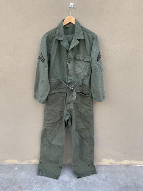 Other Designers Vintage 40s Us Army Military Coveralls Jumpsuit Jacket