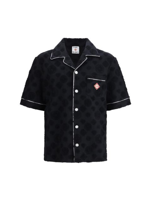 CASABLANCA Casablanca Men Towelling Monogram Shirt