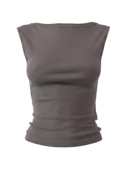 ST. AGNI Organic Cotton Ballerina Top in Clay