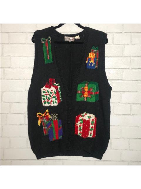 Other Designers Urban Renewal - Ugly Christmas Sweater Embellished Vest