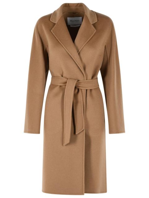 Max Mara Max Mara 'ACERI' Camel Cashmere Wrap Coat