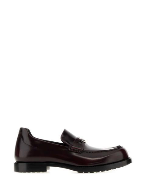 BALENCIAGA Balenciaga Men Dark Brown Leather Comfy Sneakers