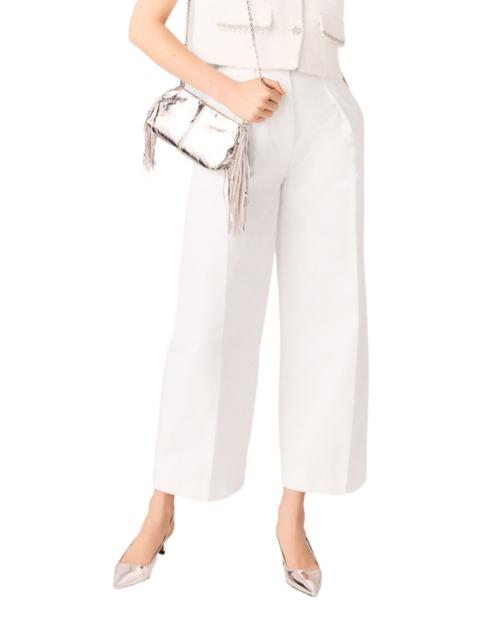 maje maje Balloon suit trousers in White at Nordstrom
