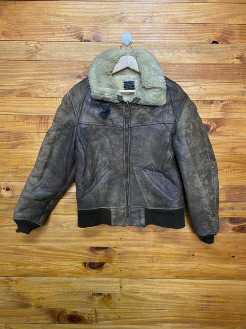 Other Designers Avirex - Vintage Avirex USN Type B6 Leather Jacket