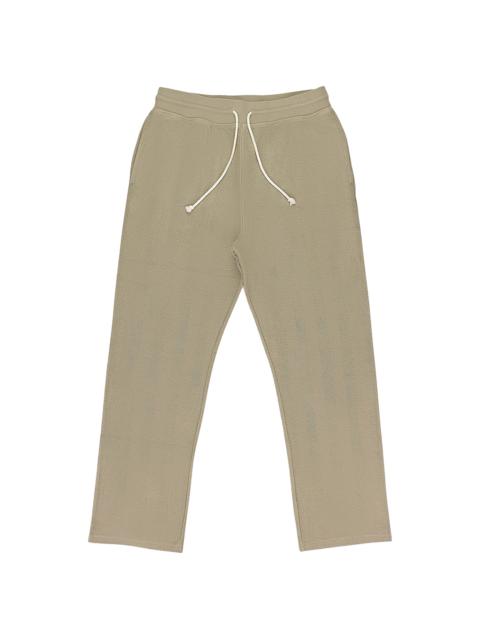 AIMÉ LEON DORE HERRINGBONE TERRY SWEATPANTS "Tan"