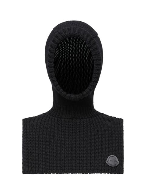 Moncler x EE72 by Edward Enninful Wool Balaclava black