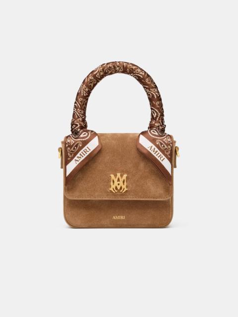 AMIRI WOMEN'S SUEDE MICRO MA BAG