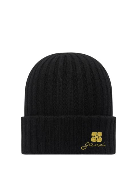 GANNI Ganni Women Wool Blend Beanie
