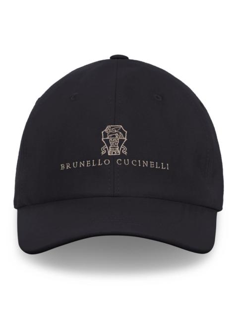 Brunello Cucinelli Brunello Cucinelli Men Twisted Cotton Gabardine Baseball Cap With Embroidered Logo