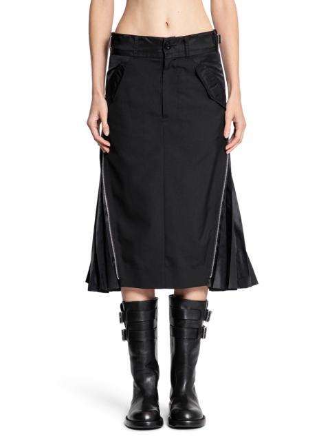 sacai Suiting-Mix-Skirt
