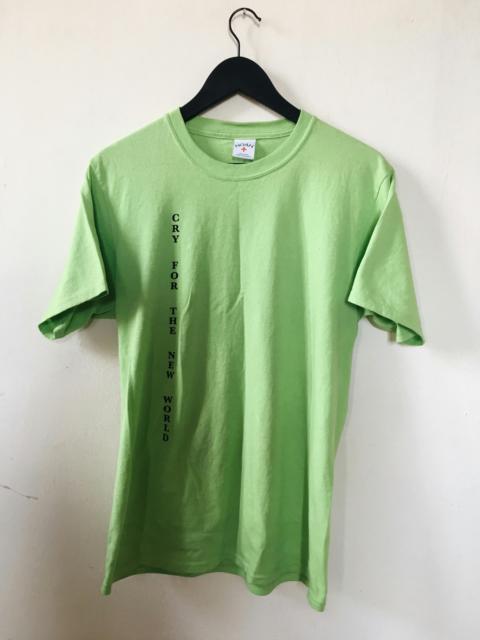 Noah NYC Cry For The New World T-shirt Lime